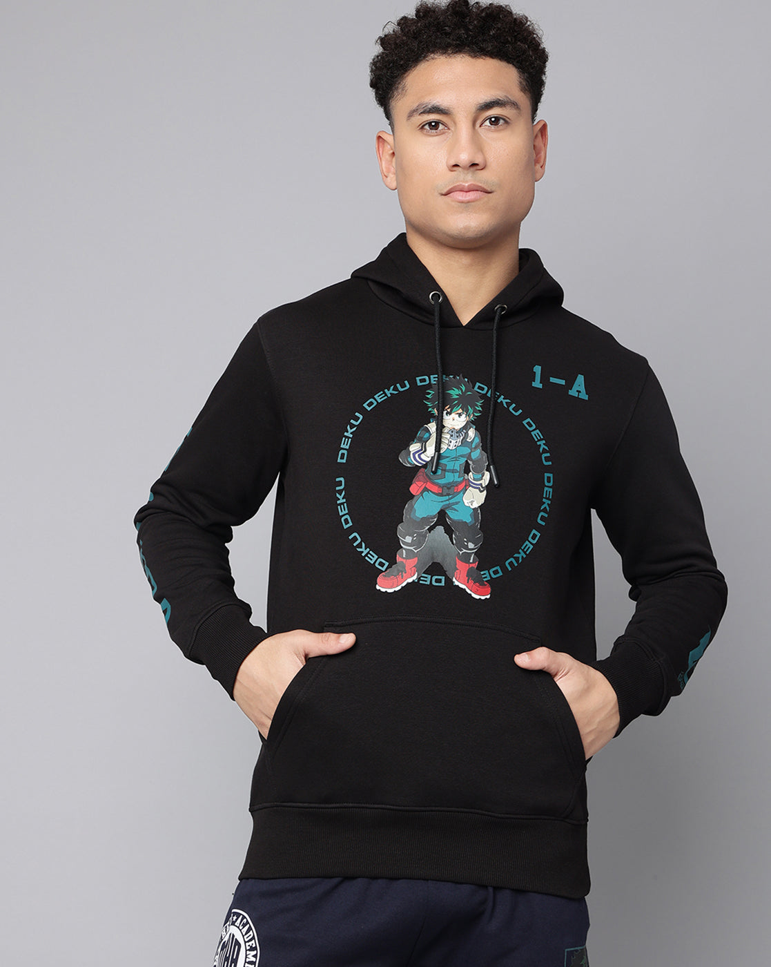 My hero academia men's hoodie sale