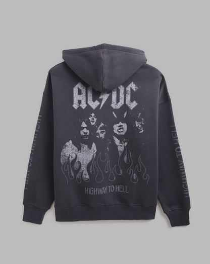 ACDC Oversized Hoodie For Men