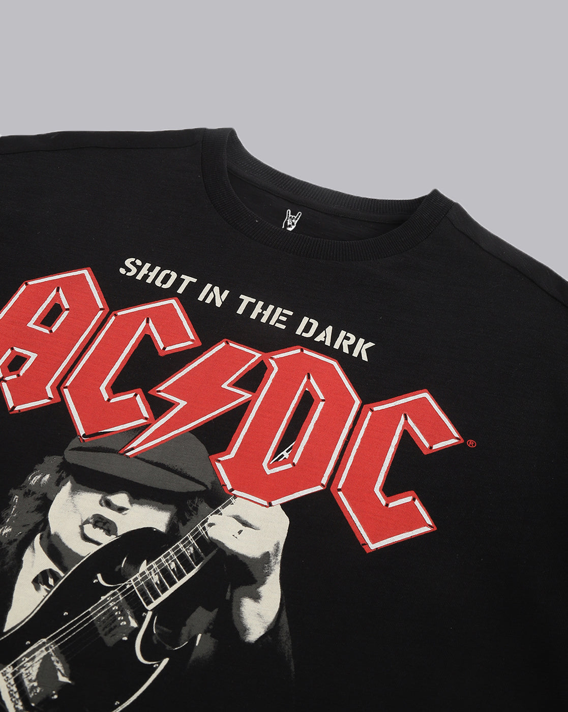 Acdc Printed oversized  Tshirt For Men