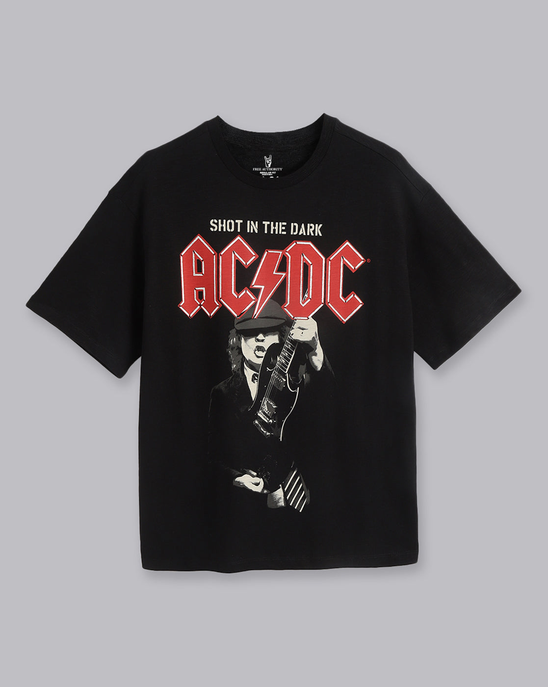 Acdc Printed oversized  Tshirt For Men