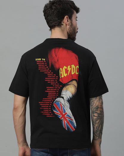 AC/DC Oversized Tshirt For Men