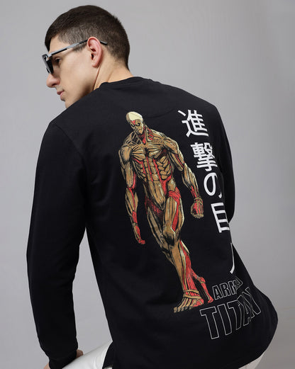 Attack On Titan Full Sleeves Tshirt For Men