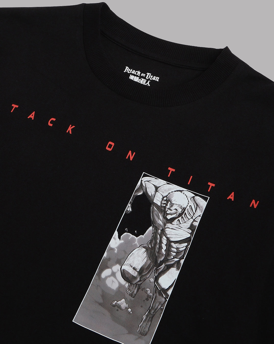 Attack On Titan Colossal Full Sleeve Tshirt Men