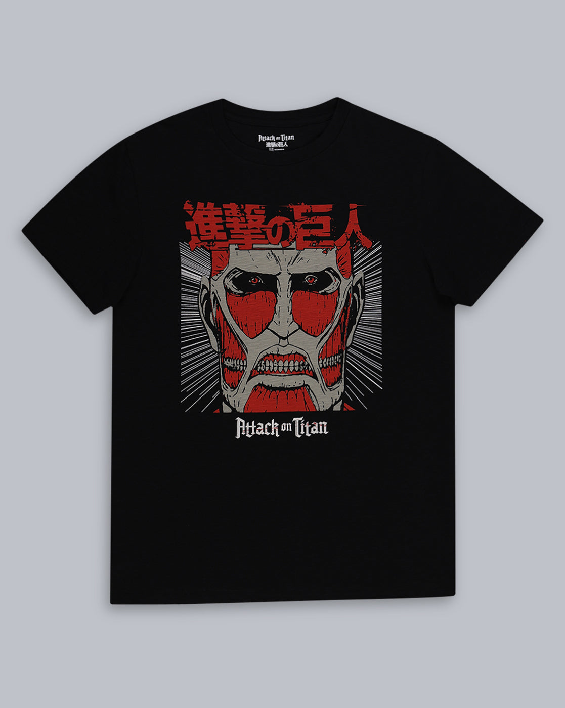 Attack On Titan Printed Regular Fit Tshirt For Men