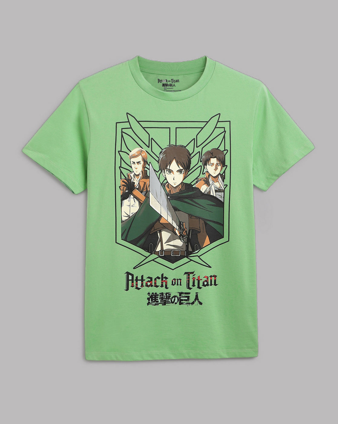 Attack On Titans Printed Regular Fit Tshirt For Men