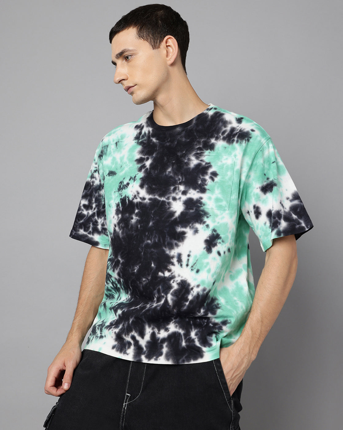 Tie - Dye Oversized Tshirt Men