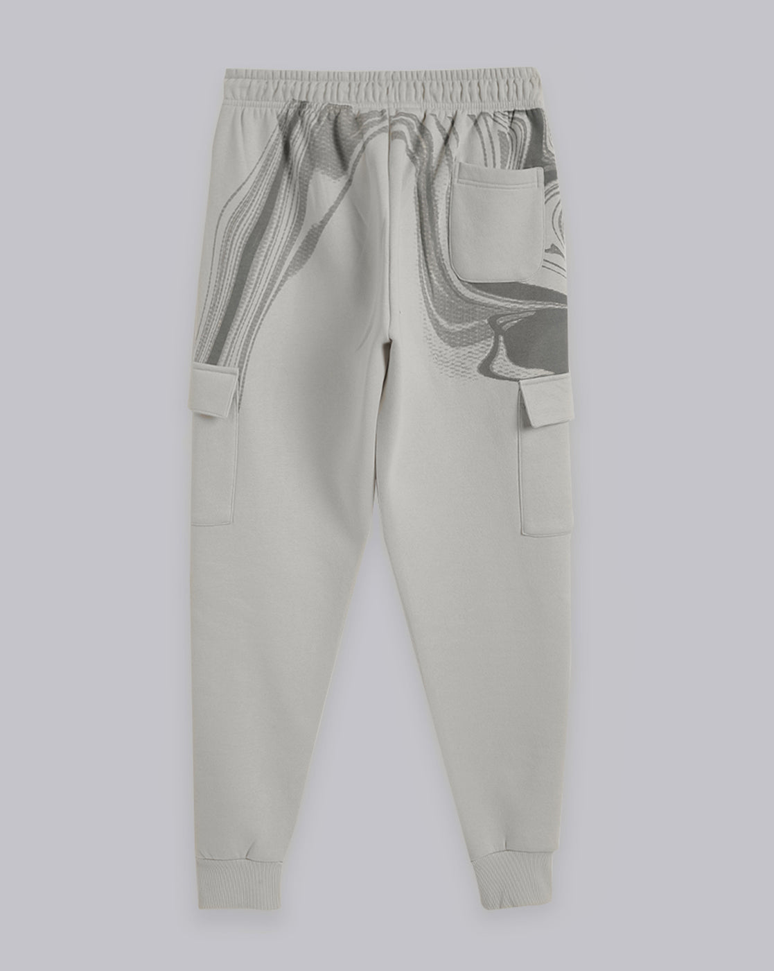 Batman Grey Mid-Rise Jogger Men