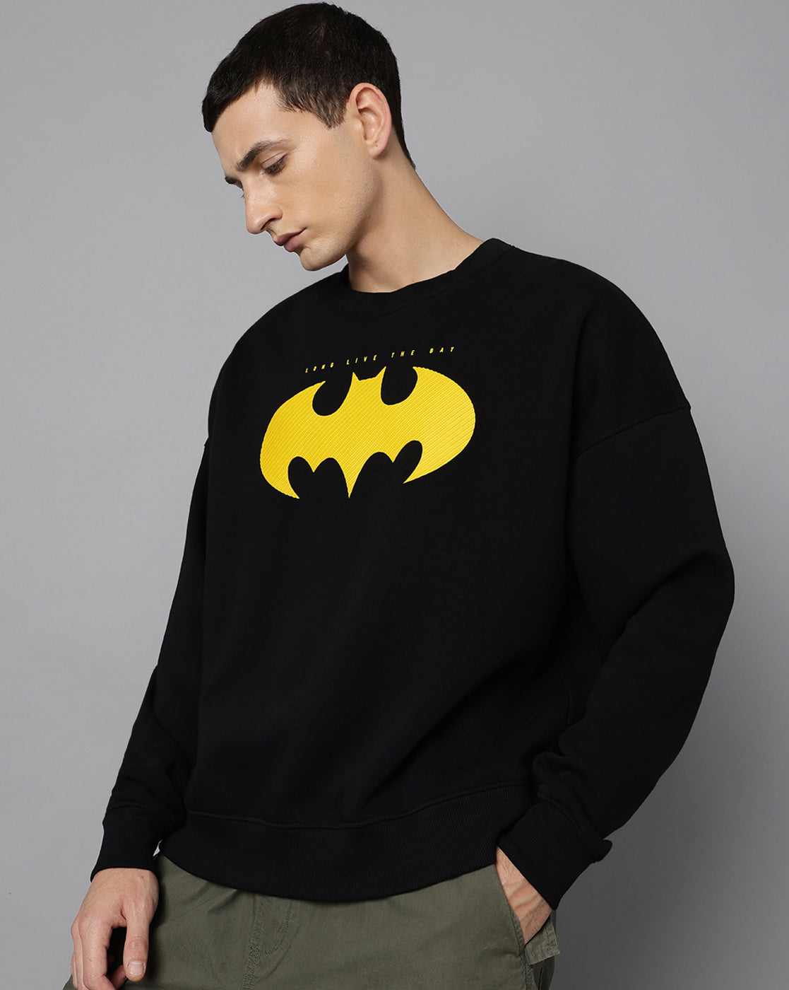 Batman Long Live The Bat 85th Anniversary Edition Oversized Sweatshirt