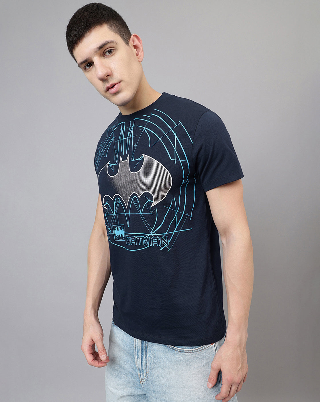 Batman Printed Regular Fit Tshirt For Men