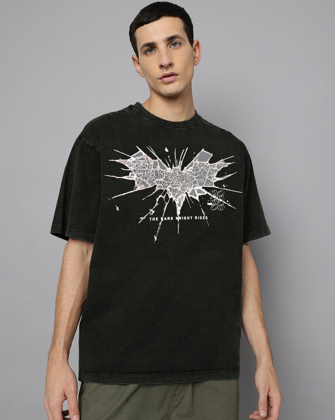 The Dark Knight Rises Oversized Tshirt Men