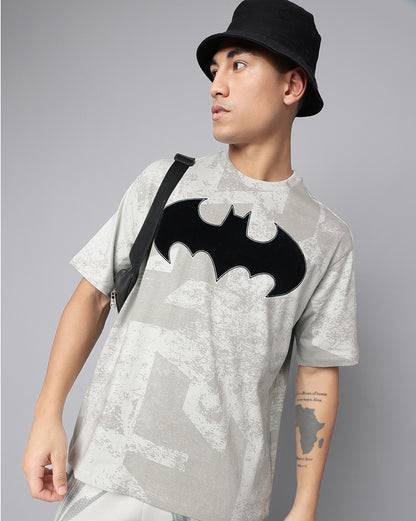 Batman Printed Oversized Tshirt For Men