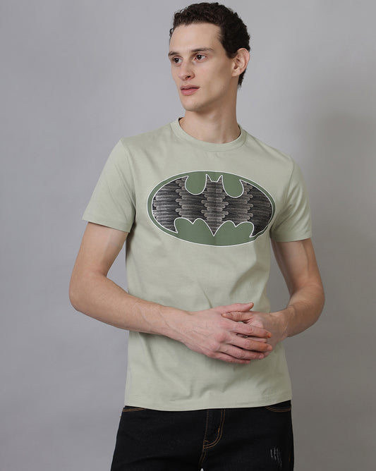 Batman Printed Regular Fit Tshirt For Men