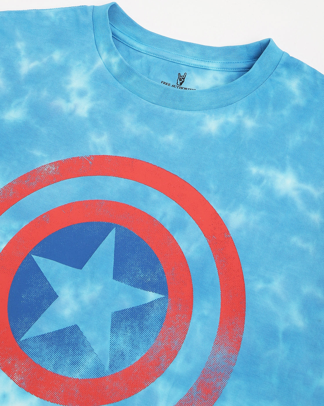 Captain America Printed Regular Fit Tshirt For Men