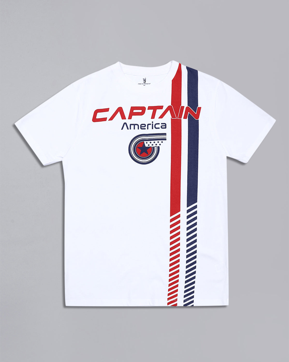 Captain America Printed Regular Fit Tshirt For Men