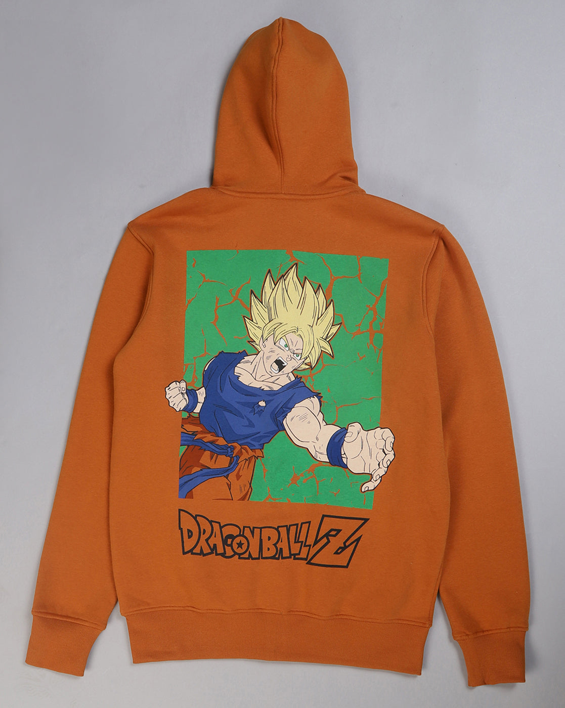 Dragon Ball Z Printed Regular Fit Hoodie For Men