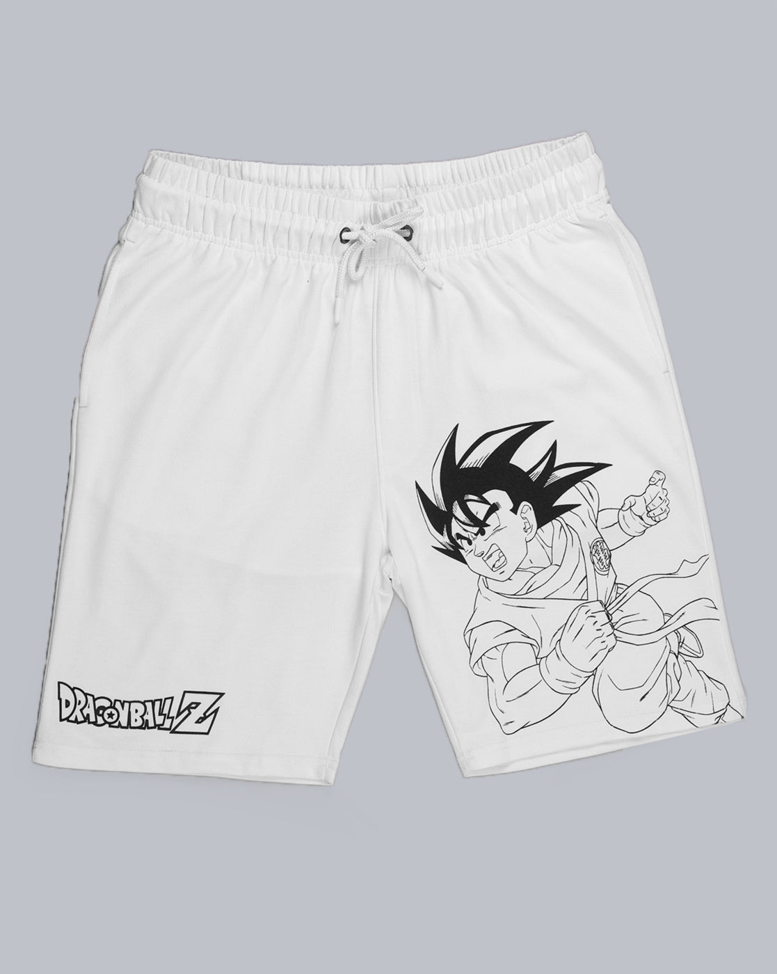 Dragon Ball Z Printed Regular Fit Shorts For Men