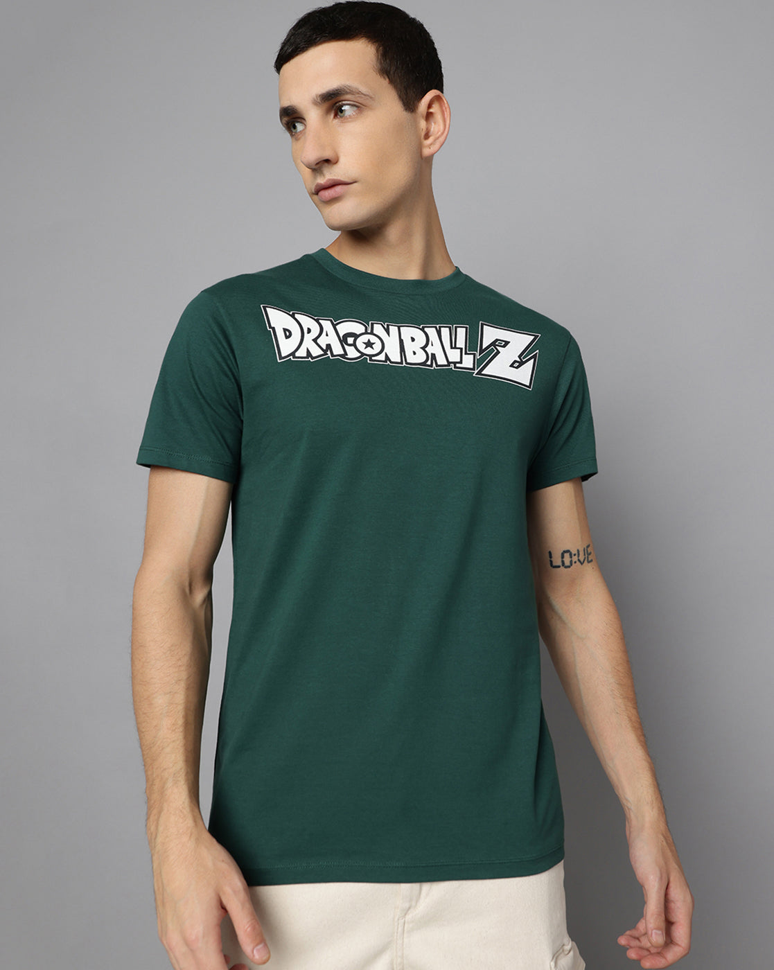 Dragon Ball Z Printed Regular Fit Tshirt For Men