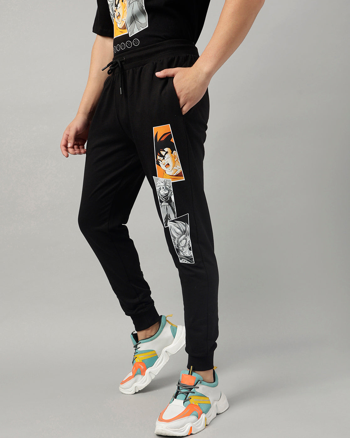 Dragon Ball Z Regular Fit Jogger For Men