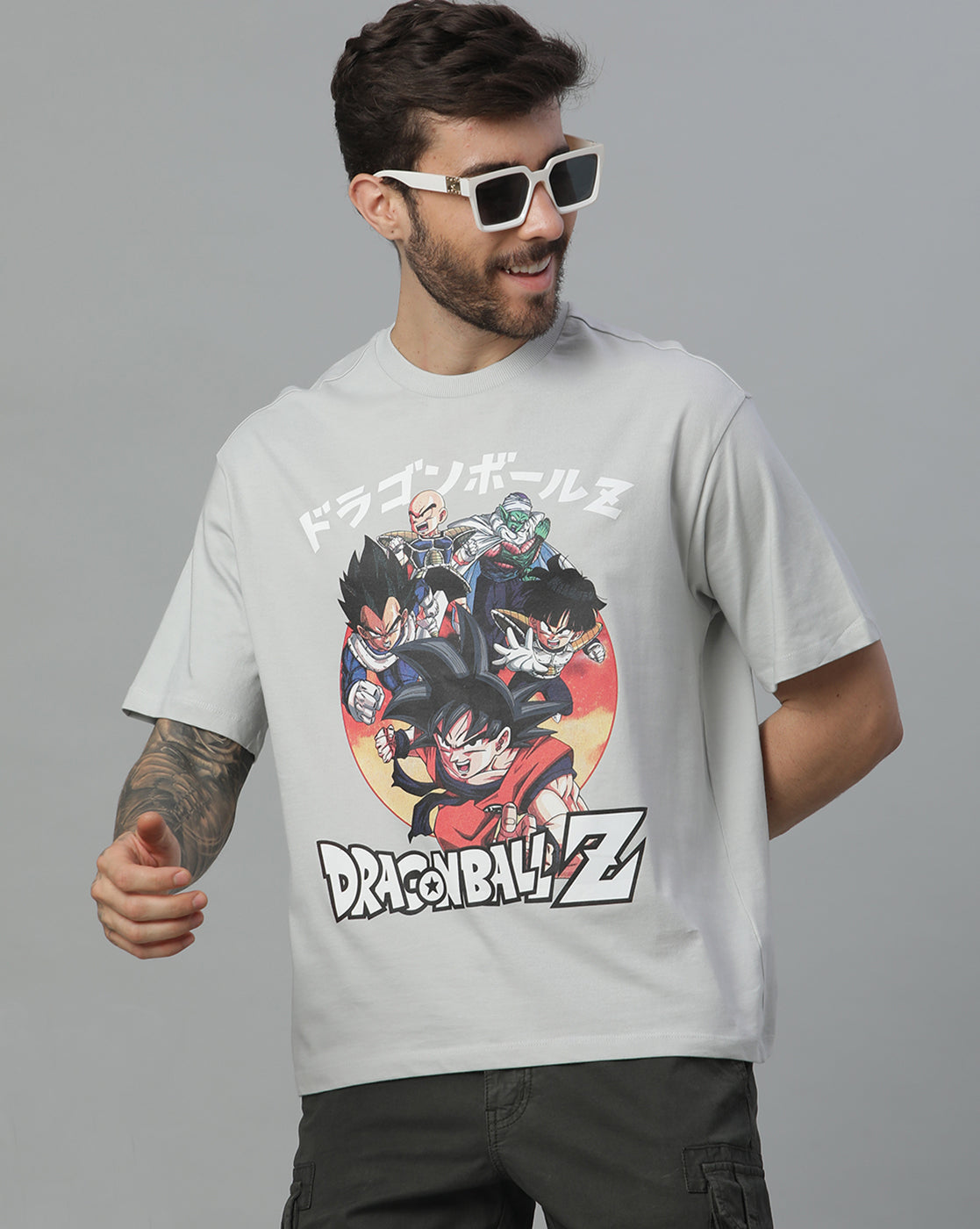 Dragon Ball Z Oversized Fit Tshirt For Men