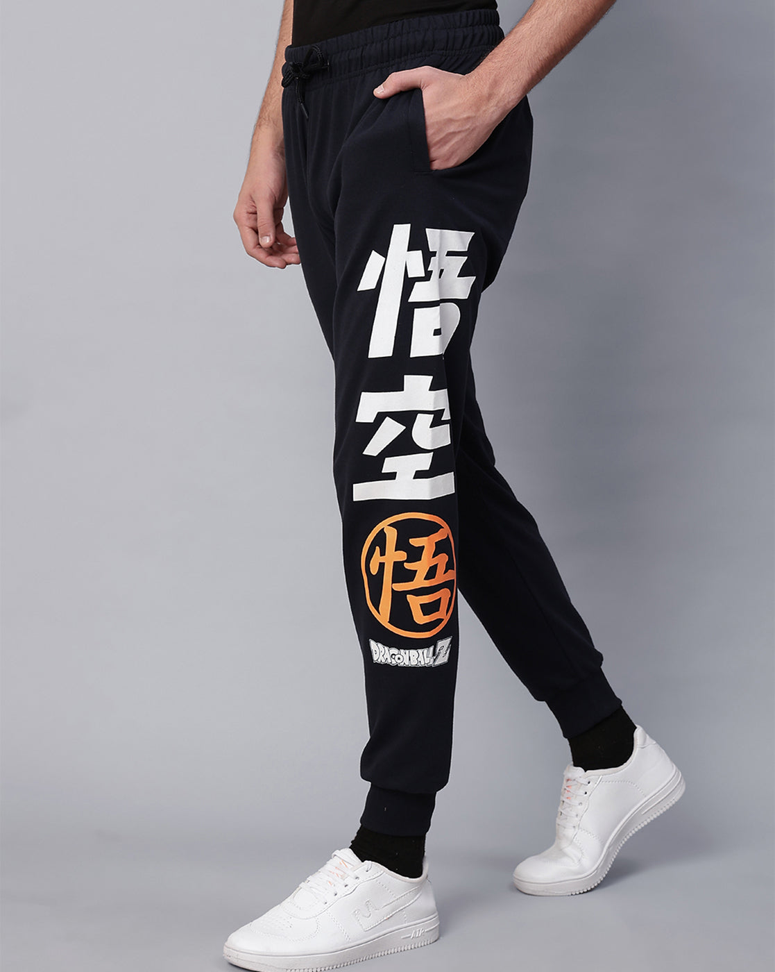 Dragon Ball Z Printed Regular Fit Jogger For Men