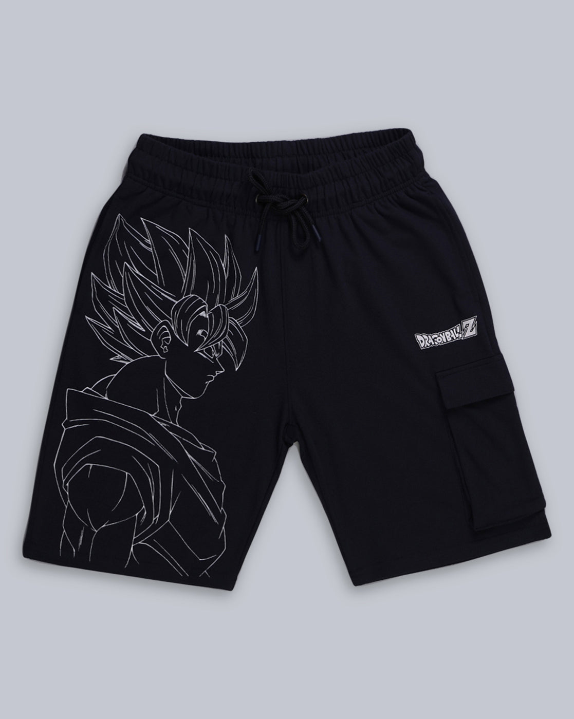 Dragon Ball Z Printed Regular Fit Shorts For Men