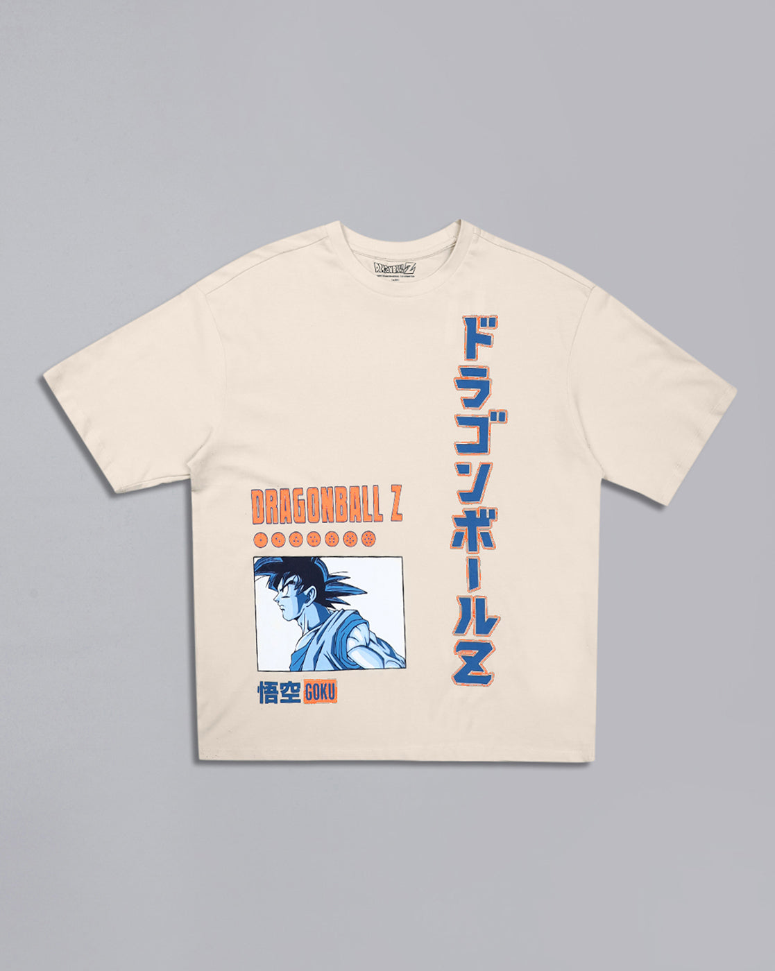 Dragon Ball Z Oversized Tshirt Men