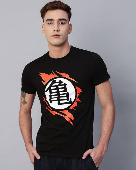 Dragon Ball Z Printed Regular Fit Tshirt For Men