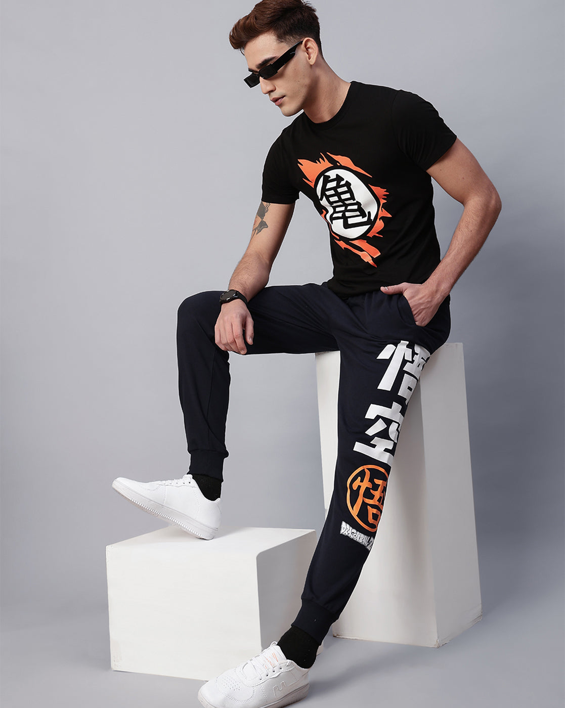 Dragon Ball Z Printed Regular Fit Tshirt For Men