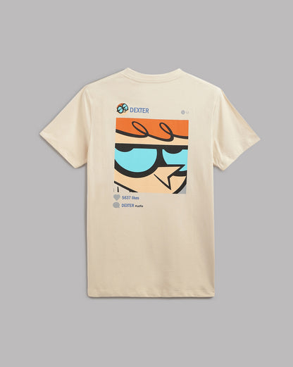 Dexter'S Laboratory Printed Regular Fit Tshirt For Men