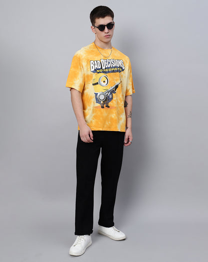 Minions Despicable Me 4 Oversized Tshirt For Men