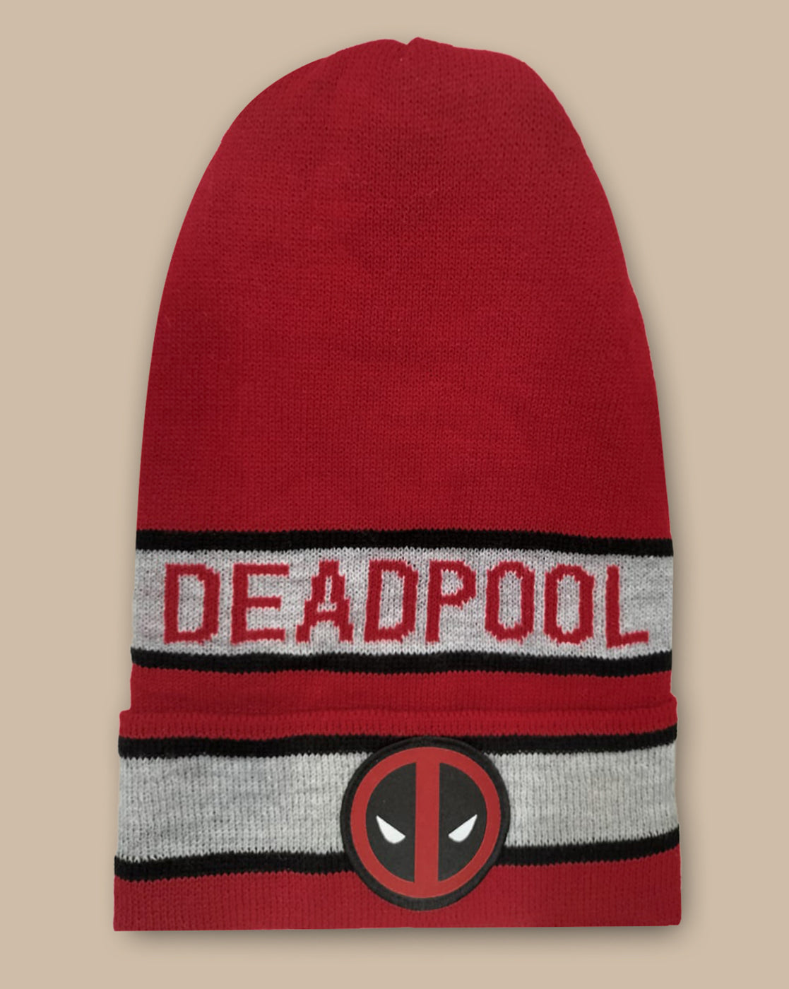 Deadpool Printed Beanies For Young Men