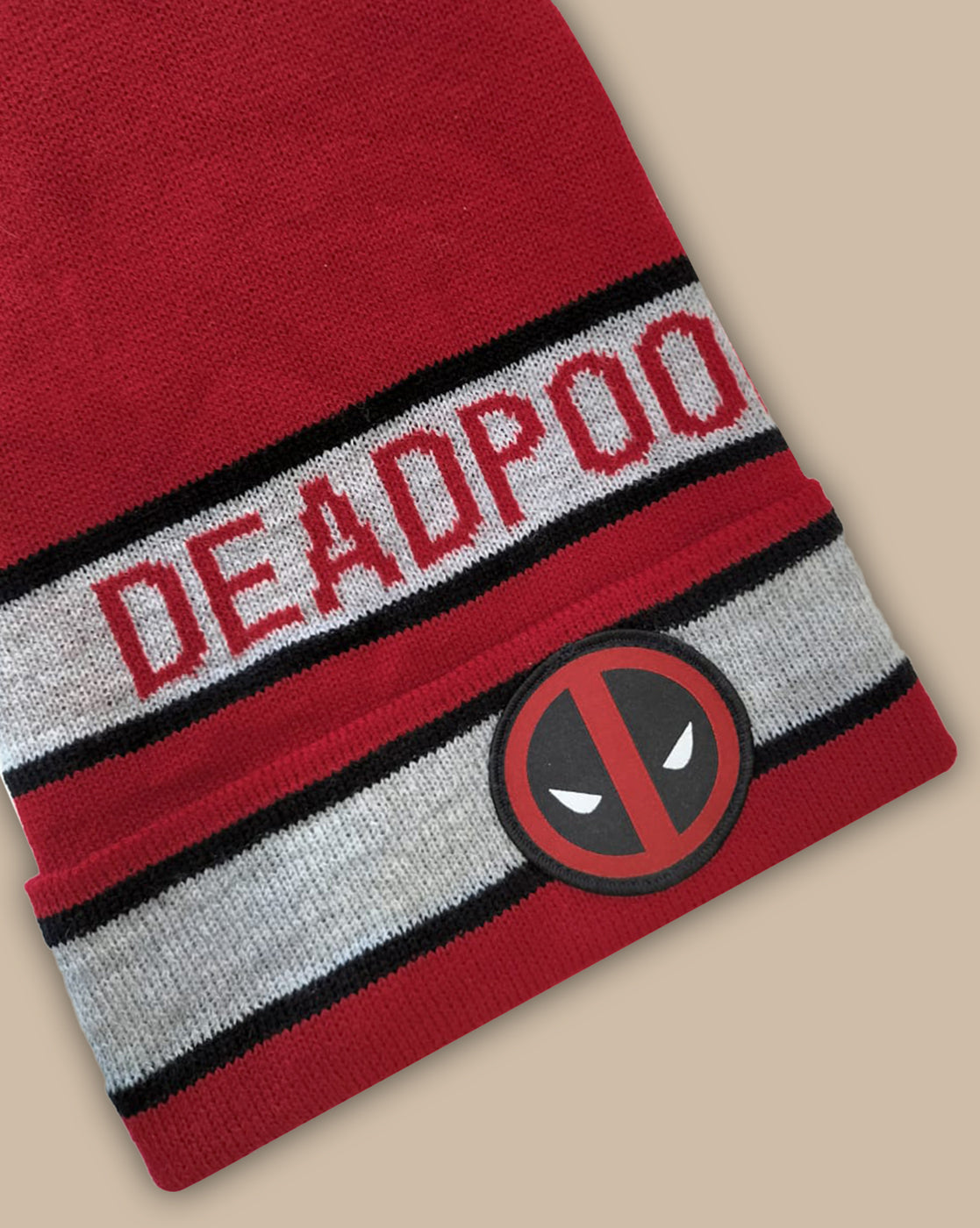 Deadpool Printed Beanies For Young Men