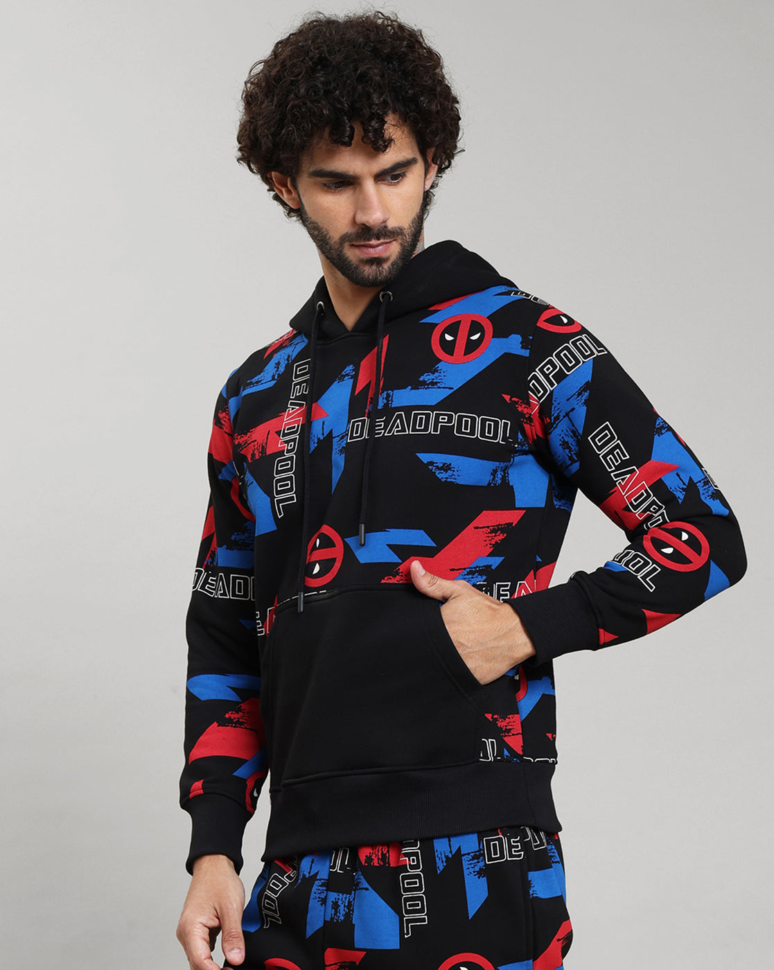 Deadpool Quirky Regular Fit Hoodie Men