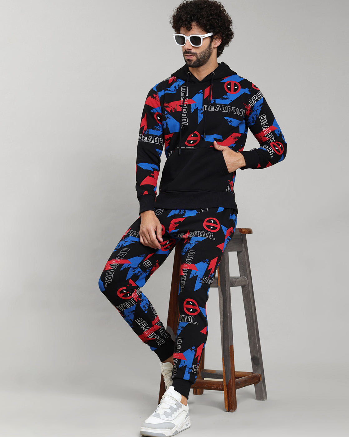 Deadpool Quirky Regular Fit Hoodie Men