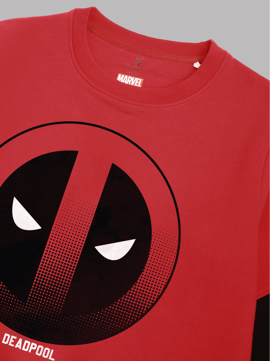 Deadpool Printed Regular Fit Sweatshirt For Men