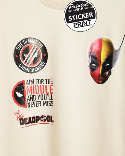 Deadpool Oversized Tshirt For Men