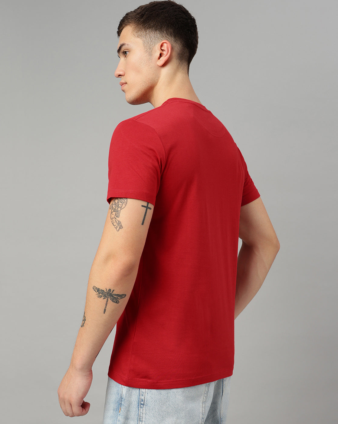 Deadpool Red Tshirt For Men