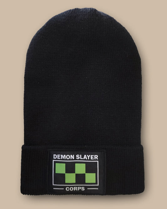 Demon Slayer Printed Beanies For Young Men