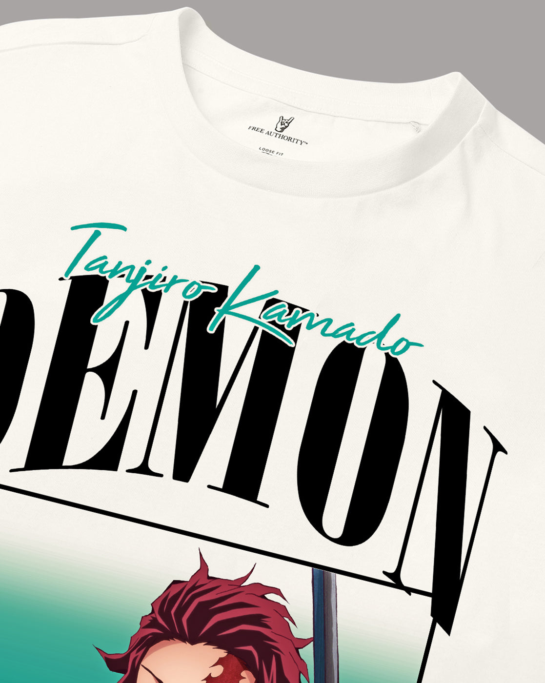 Demon Slayer Oversized Tshirt For Men