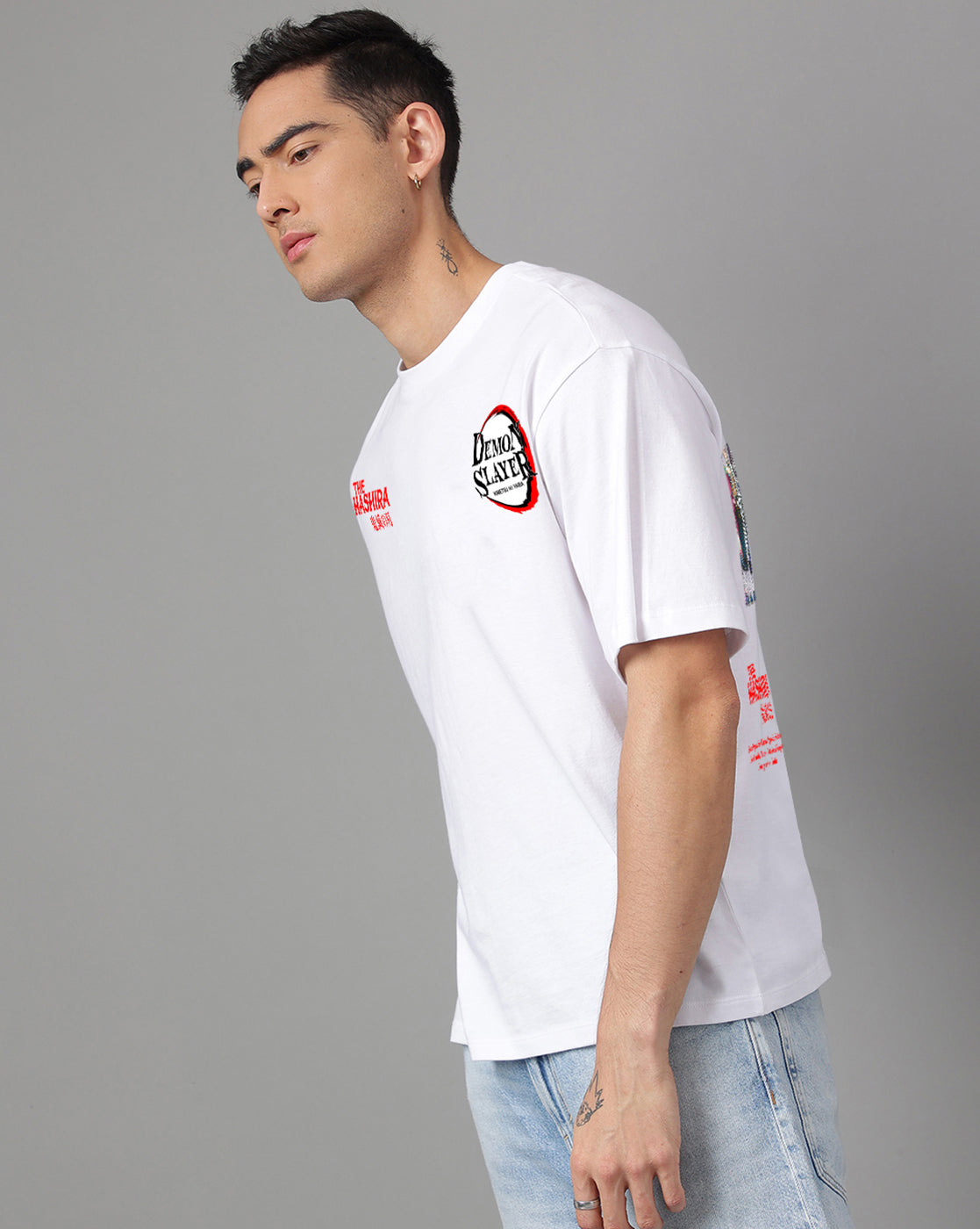 Demon Slayer Oversized Tshirt For Men