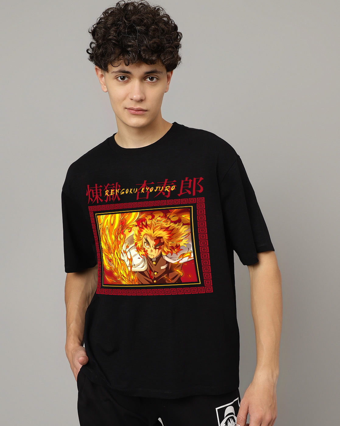 Demon Slayer Oversized Tshirt For Men