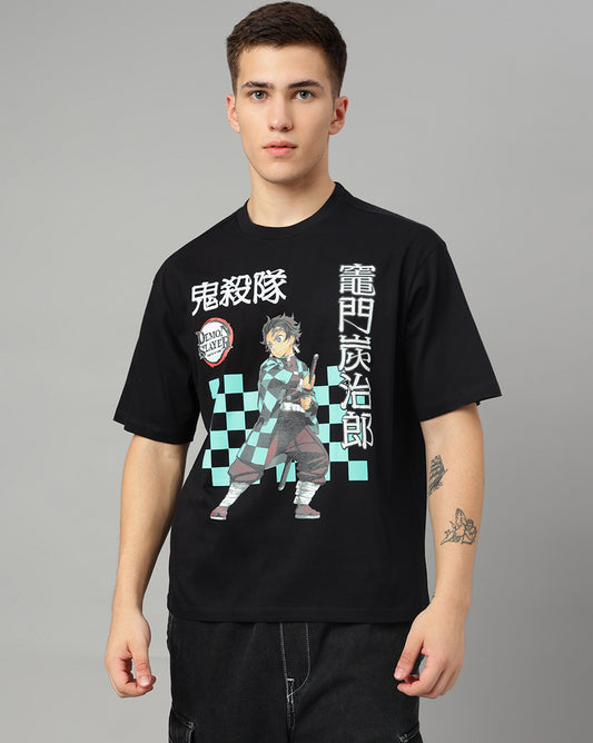 Demon Slayer Oversized Tshirt For Men