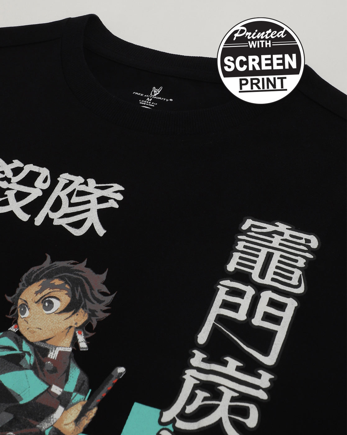 Demon Slayer Oversized Tshirt For Men