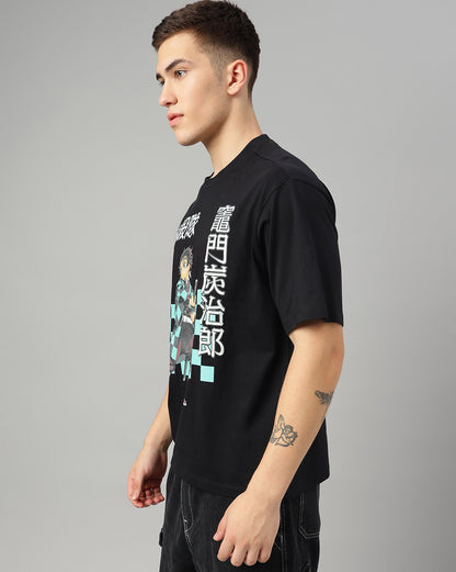 Demon Slayer Oversized Tshirt For Men