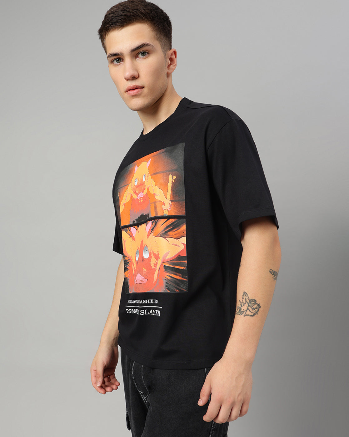 Demon Slayer Oversized Tshirt For Men