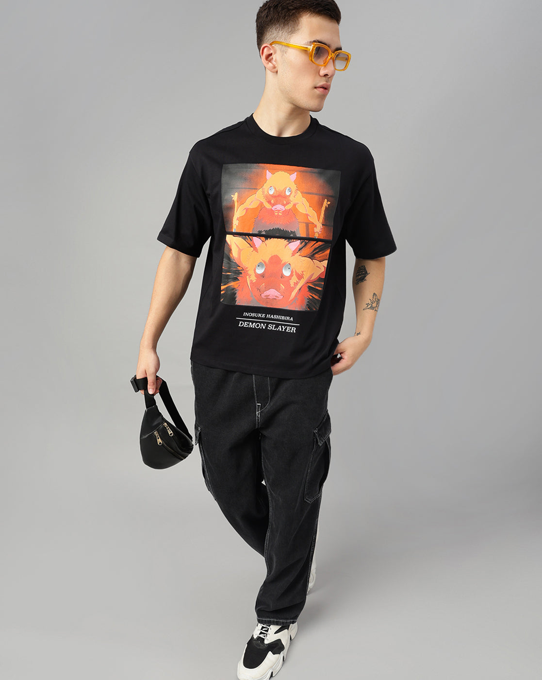 Demon Slayer Oversized Tshirt For Men