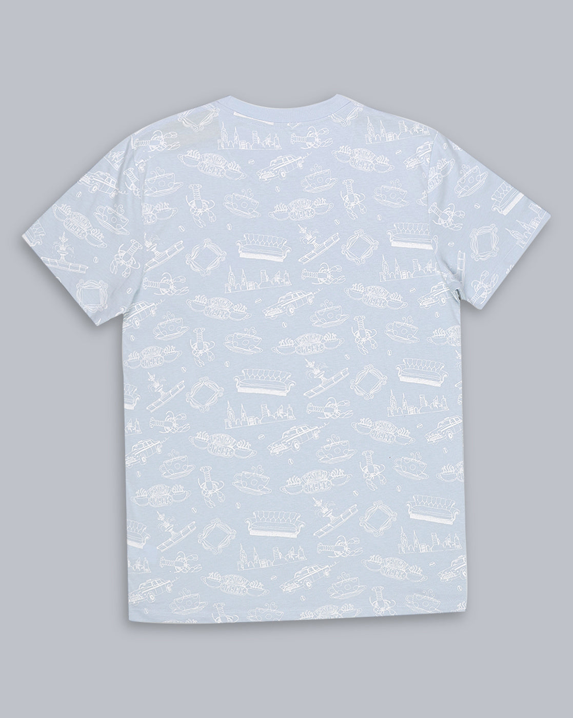 Friends Printed Regular Fit Tshirt For Men