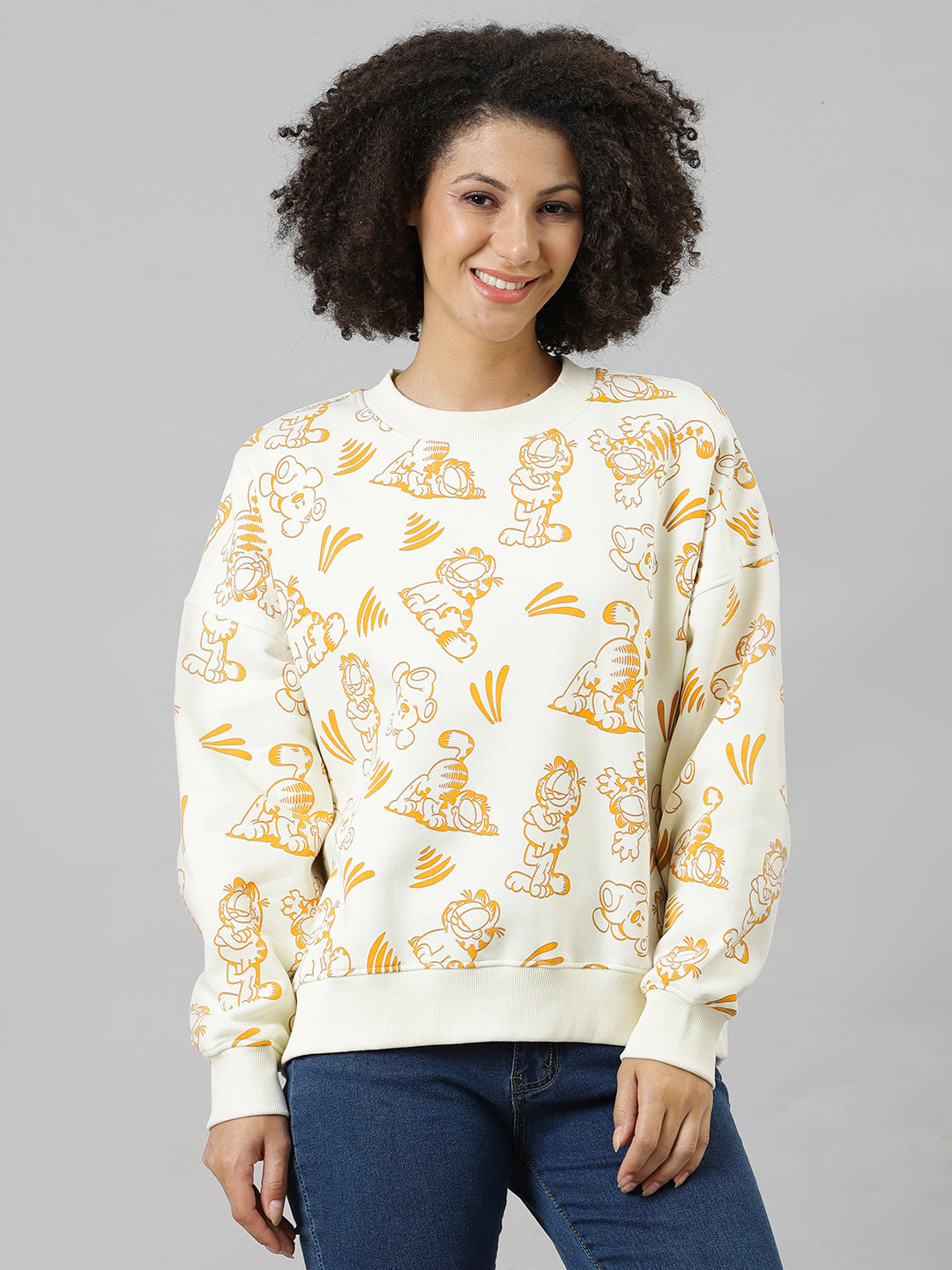 Garfield Oversized Sweatshirt Women