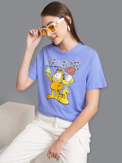 Garfield Printed Tshirt For Women