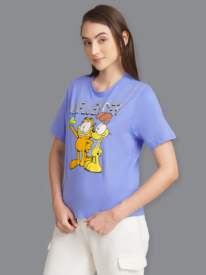 Garfield Printed Tshirt For Women